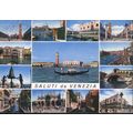 Italy Postcard - Saluti da Venezia