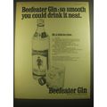 1967 Beefeater Gin Ad - Beefeater Gin: so smoot...