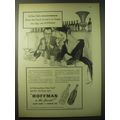 1948 Hoffman Club Soda and Ginger Ale Ad - At New York's Chateaubriand