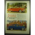 1949 Studebaker Ad - Commander Convertible and ...