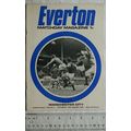 1970 programme Everton v. Manchester City