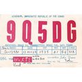 Kinshash The Congo Africa 1960s Amateur Radio Q...