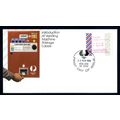AUSTRALIA 1984 FDC FRAMA Vending Machine Label ...
