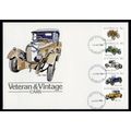 AUSTRALIA 1984 FDC Veteran & Vintage Cars (stri...