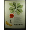 1956 Southern Pacific Railroad Ad - Greener Clover