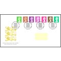 1996 GB FDC - New Definitives England - Typed A...