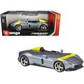 Ferrari Monza SP1 Silver Metallic with Yellow S...