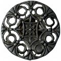 18mm Zinc Metal Sewing Shank Buttons Round Anti...