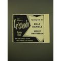 1961 Gene Norman's Crescendo Advertisement - Bi...