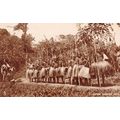 Native Dancing Boys & Spears Sierra Leone Afric...