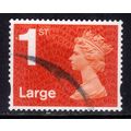 GB 2014 QE2 1st Large Letter Machin used SG U30...