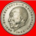 Ⰶ ADENAUER (1876-1967): GERMANY★2 MARKS 1972G I...