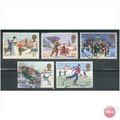 GB stamps 1990 used Set - SG 1526-1530 - Christmas