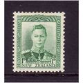 NEW ZEALAND 1941 GEORGE VI 1d GREEN SG606 M / MINT