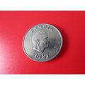 1981 ZAMBIA TWENTY NGWEE FREE POST AAU.
