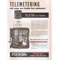 FOXBORO COMPANY 1955 oil gas teletax telemeteri...