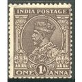 India 1932 - SG 234 - KGV 1a brown - MWG