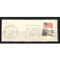 Used 1895 20c U.S. Flag Woodbine, NJ. E0872