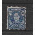 Australia.SG207 3 1/2d King George VI (Bright B...