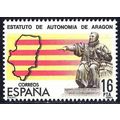 España. 1984. Mi # 2626. Aragon. Statute of Aut...