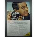 1960 Kodak Motormatic 35 Camera Ad - Bzz-z-z-t!