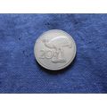 1998 PAPUA NEW GUINEA 20 TOEA COIN.
