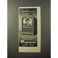 1953 Magnavox Provincial 24 Television Ad - Bea...