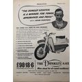 DUNKLEY S65 SCOOTER 1958 VINTAGE MOTORCYCLE SCO...