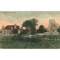 Steventon Church, Rare T Leach Bavaria Postcard...