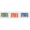 ASCENSION ISLAND 1937 KG6 CORONATION SET USED S...