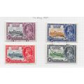FALKLAND 1935 KG5 SILVER JUBILEE SET USED SOUTH...