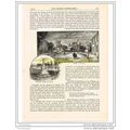 STREET IN STAINES AND CITY BOUNDARY STONE, BOOK...