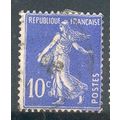 France 1931 - 10c ultramarine - Sower - no grou...