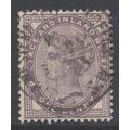 GB Scott 89 - SG174, 1881 Victoria 1d 16 dots used