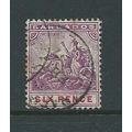 barbados stamps sg111 sg 111 used fvu 1892
