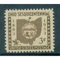 1018 3c Ohio Fine MNH MA0110