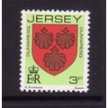 JERSEY 1981 SG 252 3p DUMARESQ ARMS U/M MINT #