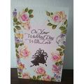 On Your Wedding Day With Love - Large Card #2