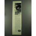1968 Miranda Sensorex Camera Ad - The Sixth Sense