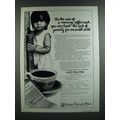 1986 Foster Parents Plan Ad - For The Cost of a...