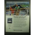 1987 Princess Cruise Ad - Gavin MacLeod - Panama Canal