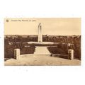 PRINTED POSTCARD CANADIAN WAR MEMORIAL SAINT JU...