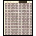 Canada #J20 Postage Due USED Sheet of 100 1949 (1)