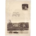 ABBOTSFORD SCOTLAND unused antique 'Vignette' l...