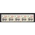 2258 13c Police Wagon Very Fine MNH Dry Gum PNC...