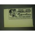 1946 Pygmalion Play Ad - Theatre incorporated presents Gertrude Lawrence