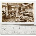 vintage postcard RMS Queen Mary - Cabin Observa...