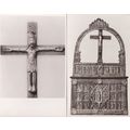 Copper Studded Norway Gilt Crucifix 1050AD 2x D...