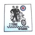 NEW 2 Tone Top Ranking SKA Scooterist Iron/ Sew...