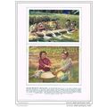 SOUTH SEA WOMEN MAKING TAPPA & KAVA, BOOK ILLUS...